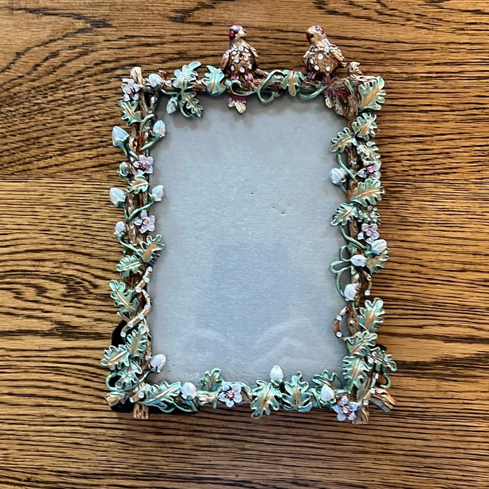 Ornate Metal Picture Frame 4” x 6”